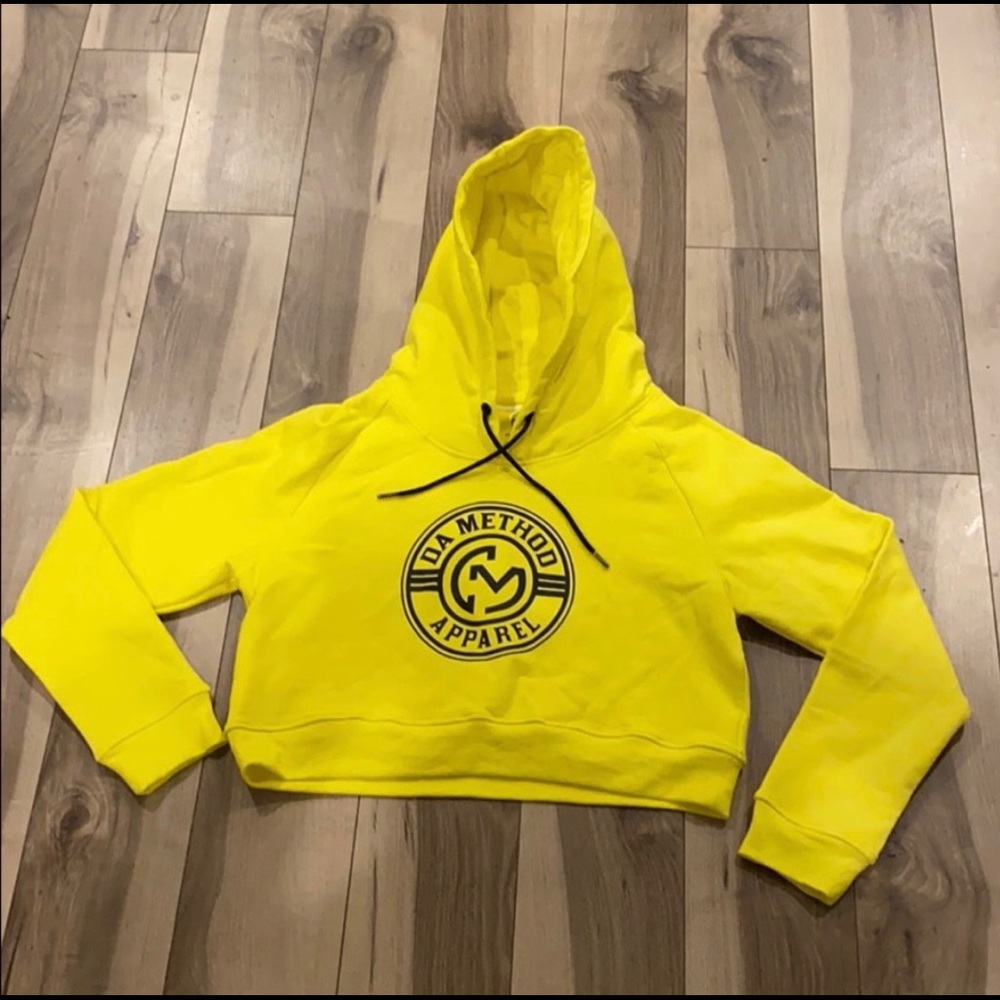 DA Method Cropped Hoodie